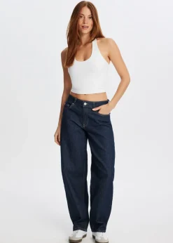 Barrel fit jeans