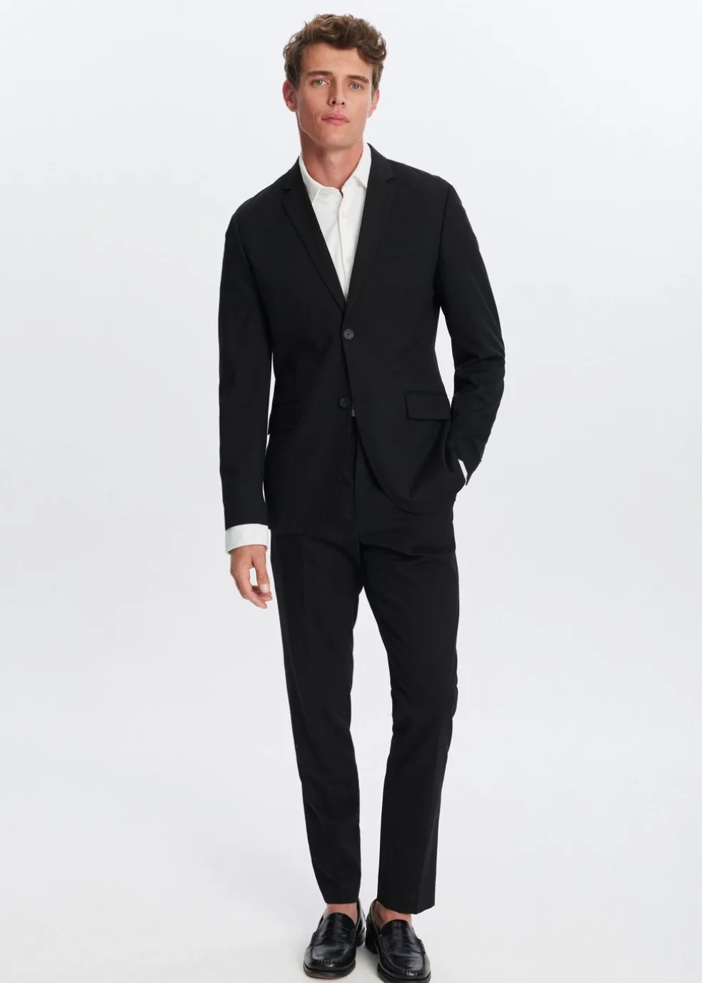 Blazer met knoop
