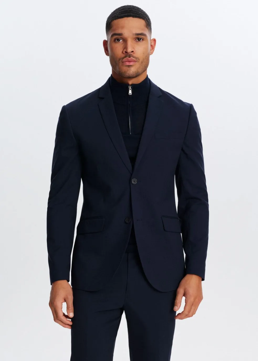 Blazer met knoop