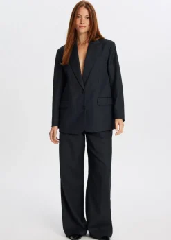 Blazer met melange look