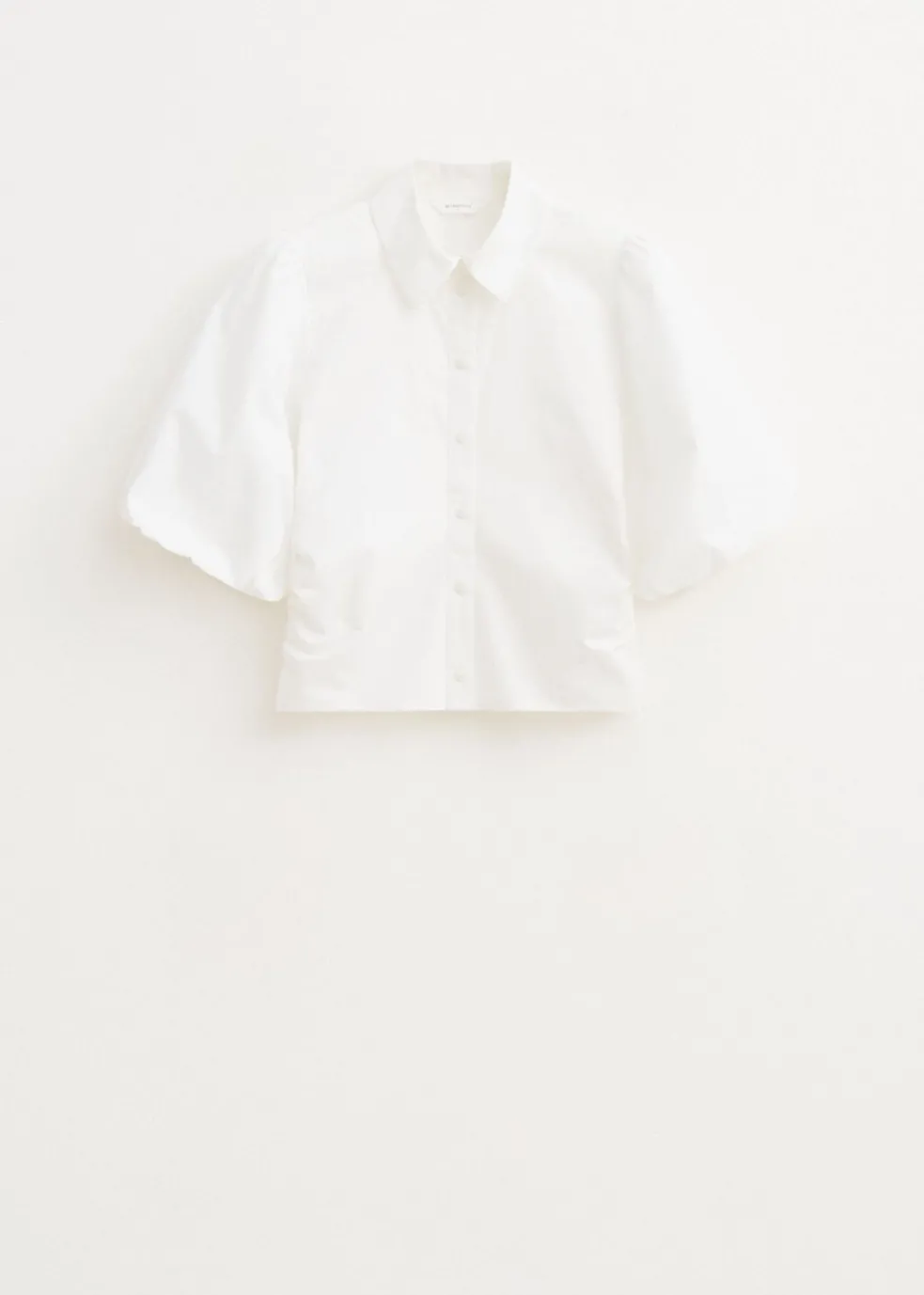 Blouse met balloonmouwen