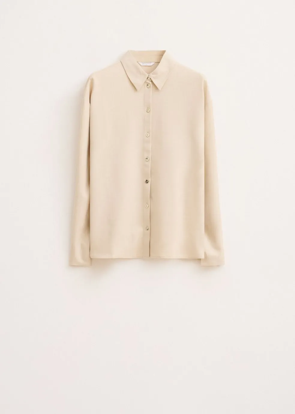 Blouse met knoopdetail