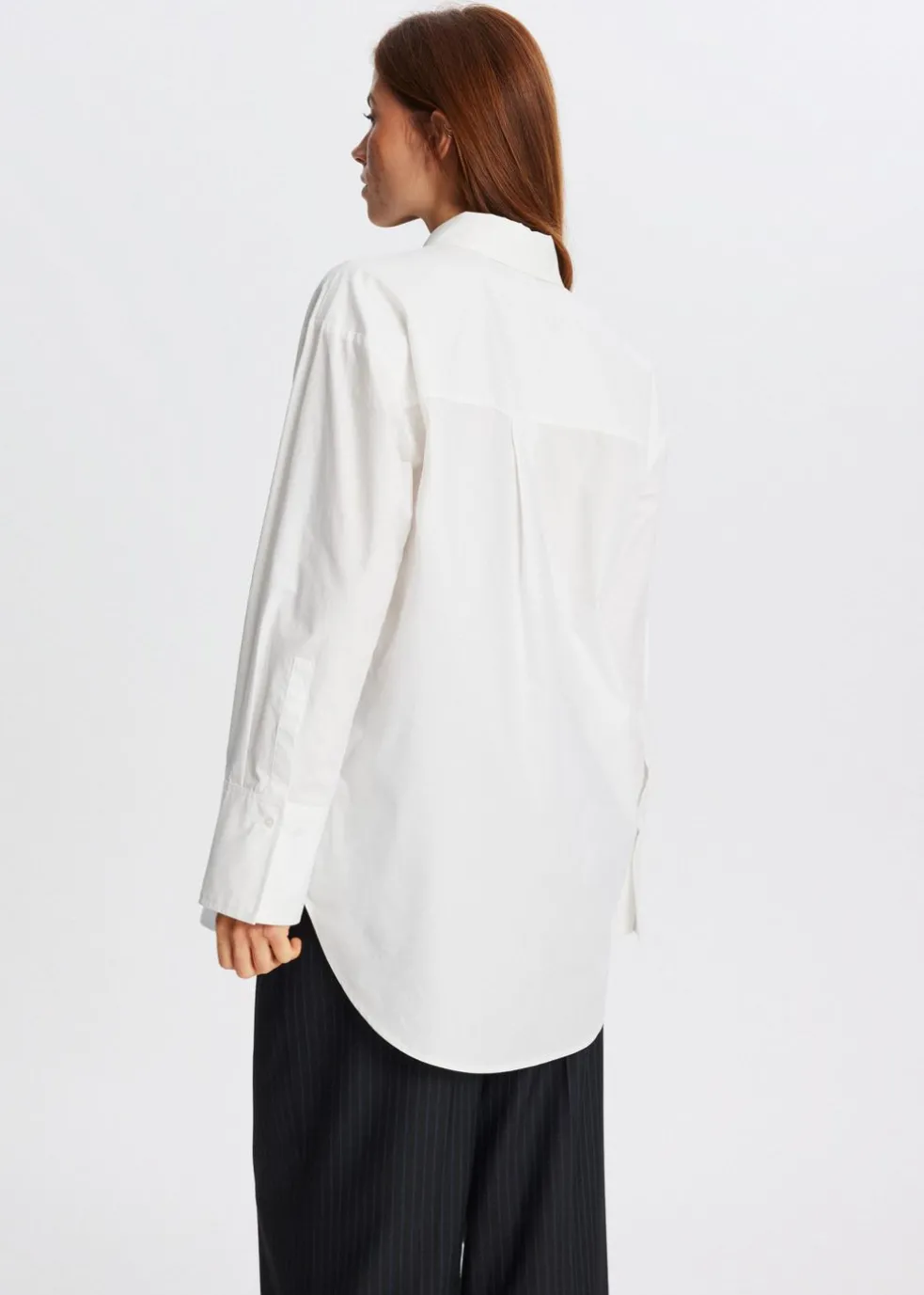 Blouse met pareldetails