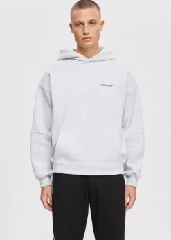 Boxy hoodie met merk