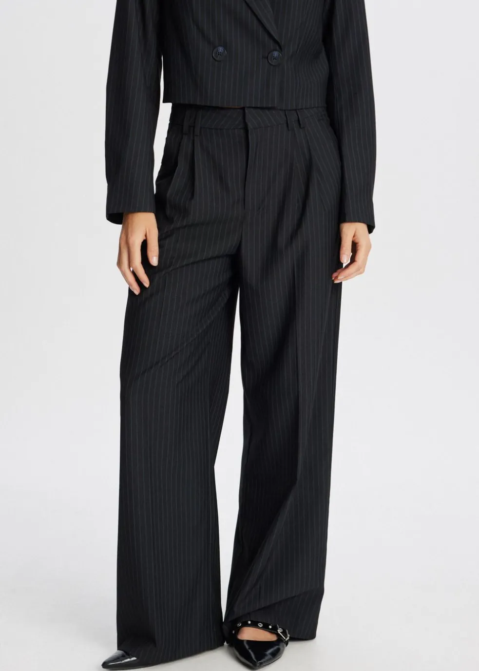 Broek met strepen