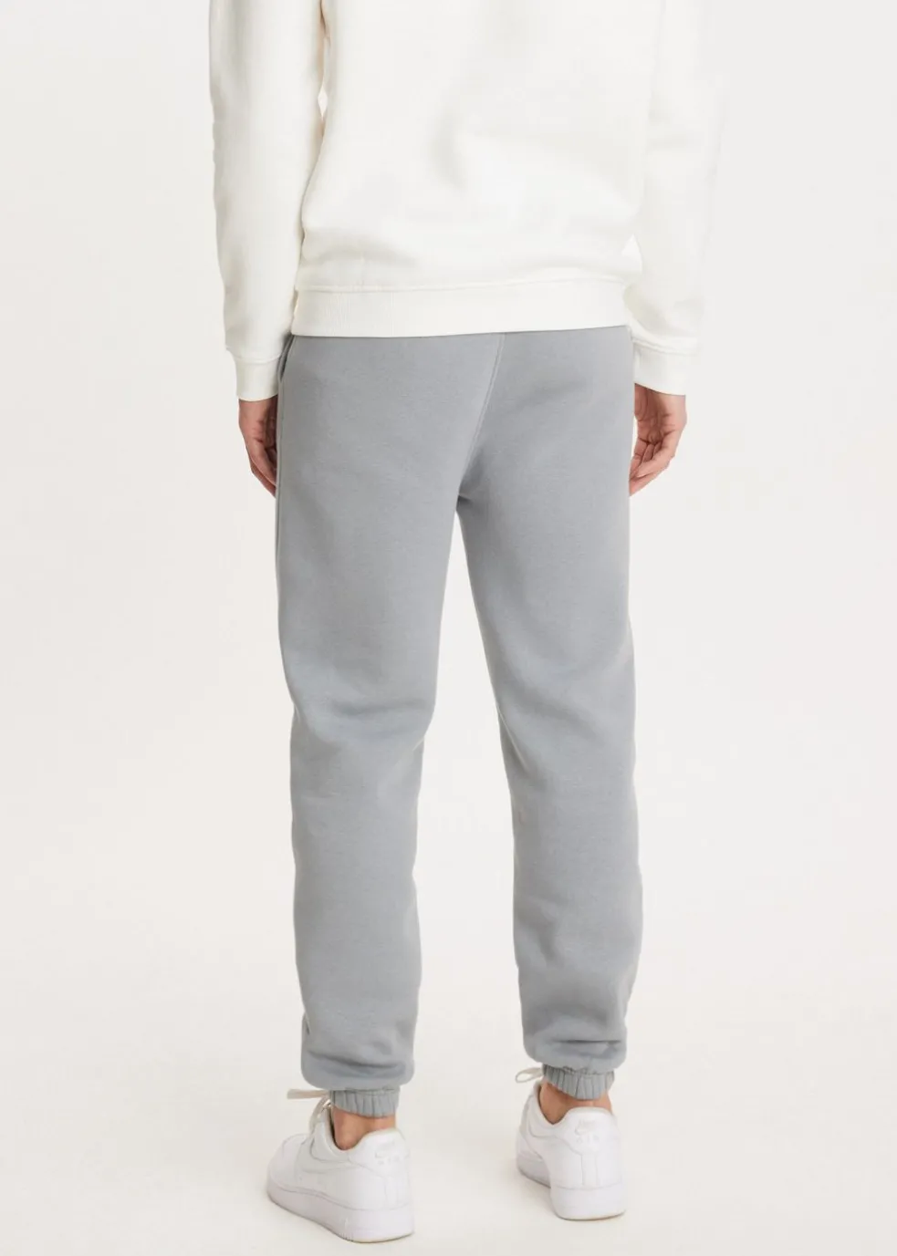 Brushed cuffed sweatpants