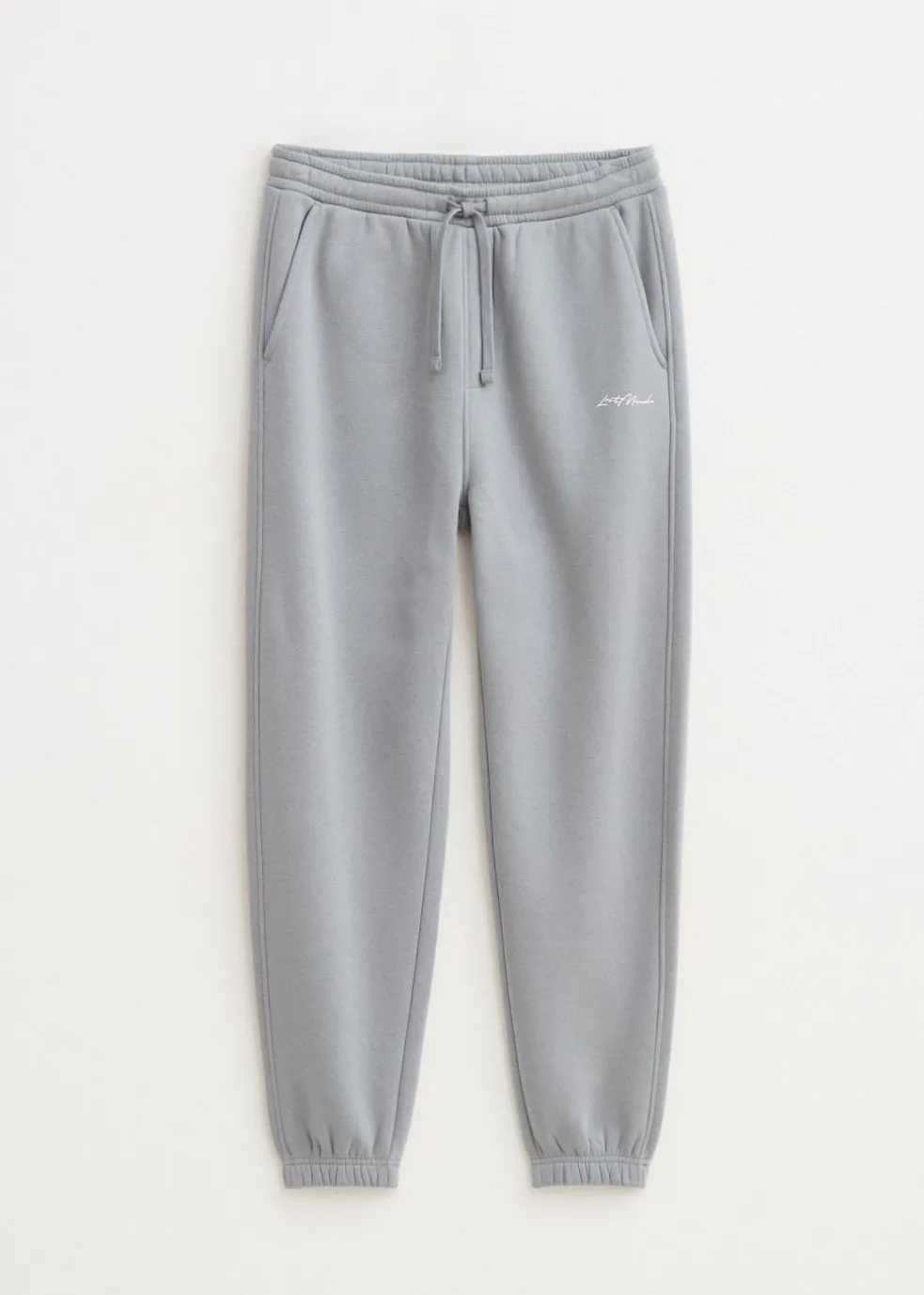 Brushed cuffed sweatpants