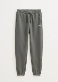 Brushed cuffed sweatpants