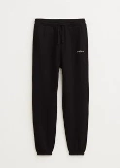 Brushed cuffed sweatpants