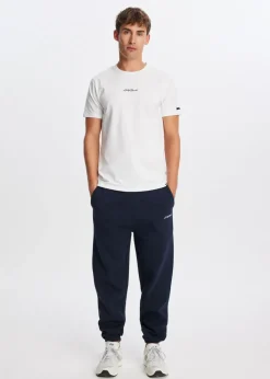 Brushed cuffed sweatpants
