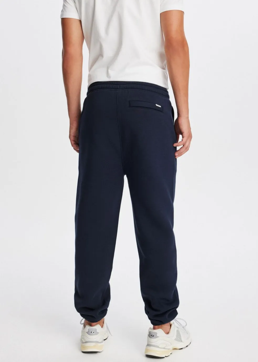 Brushed cuffed sweatpants