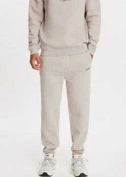 Brushed cuffed sweatpants