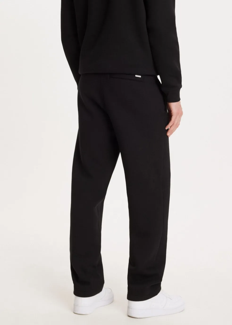 Brushed straight leg joggingbroek