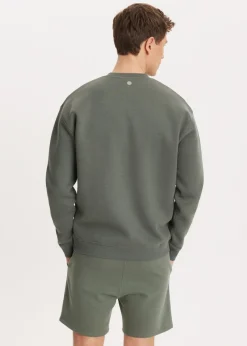 Brushed written sweater