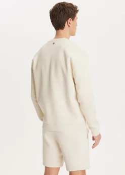 Brushed written sweater