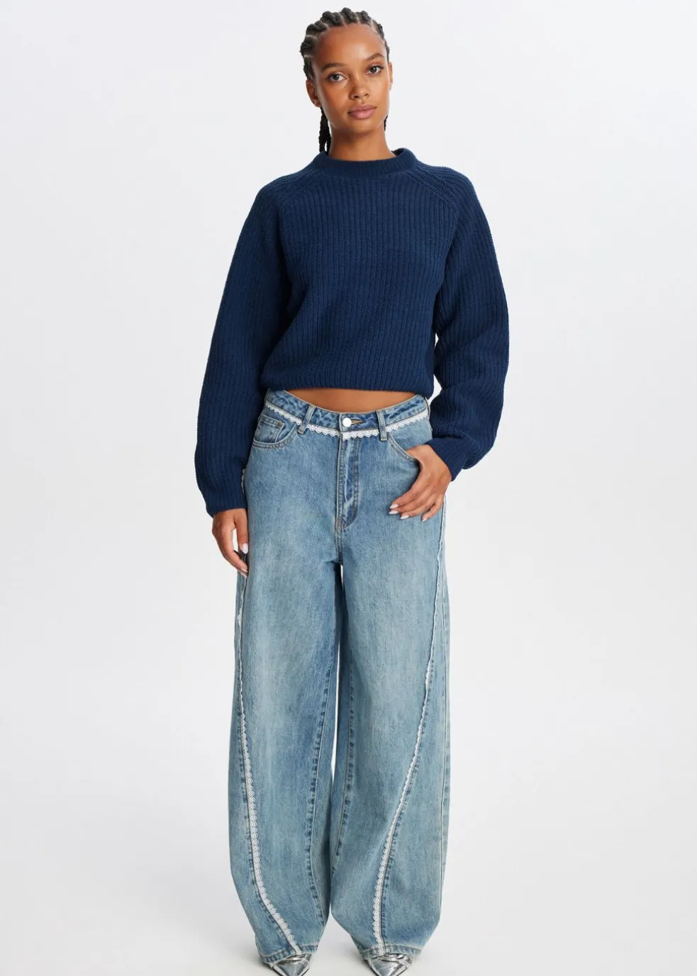 Chenille trui
