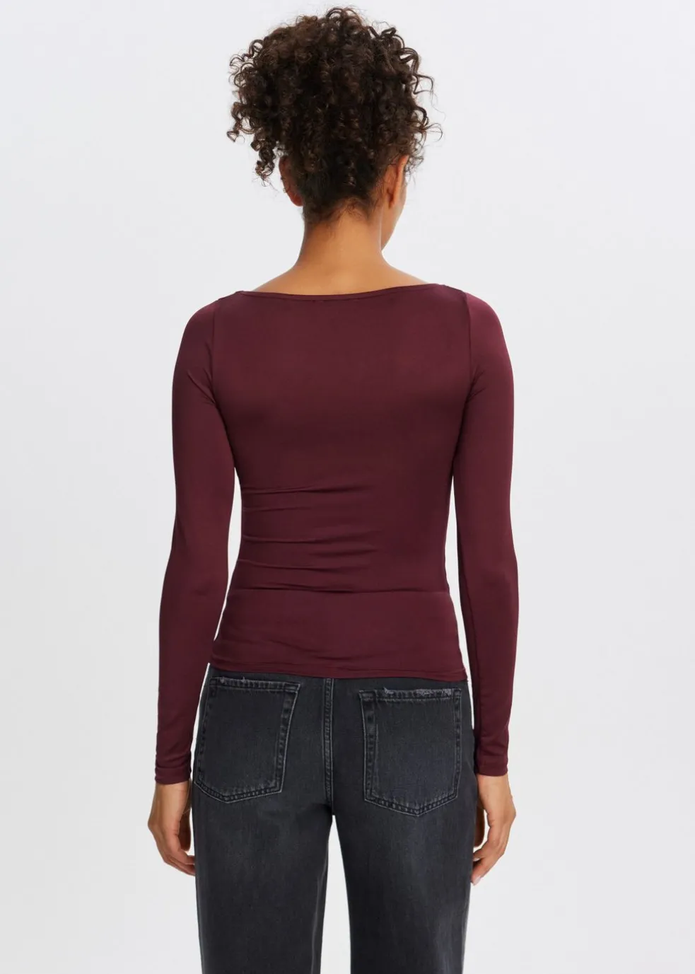 Clean lange mouwen top