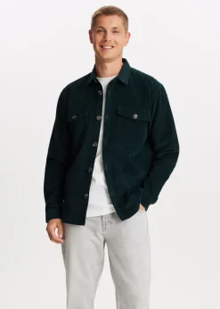 Corduroy overshirt