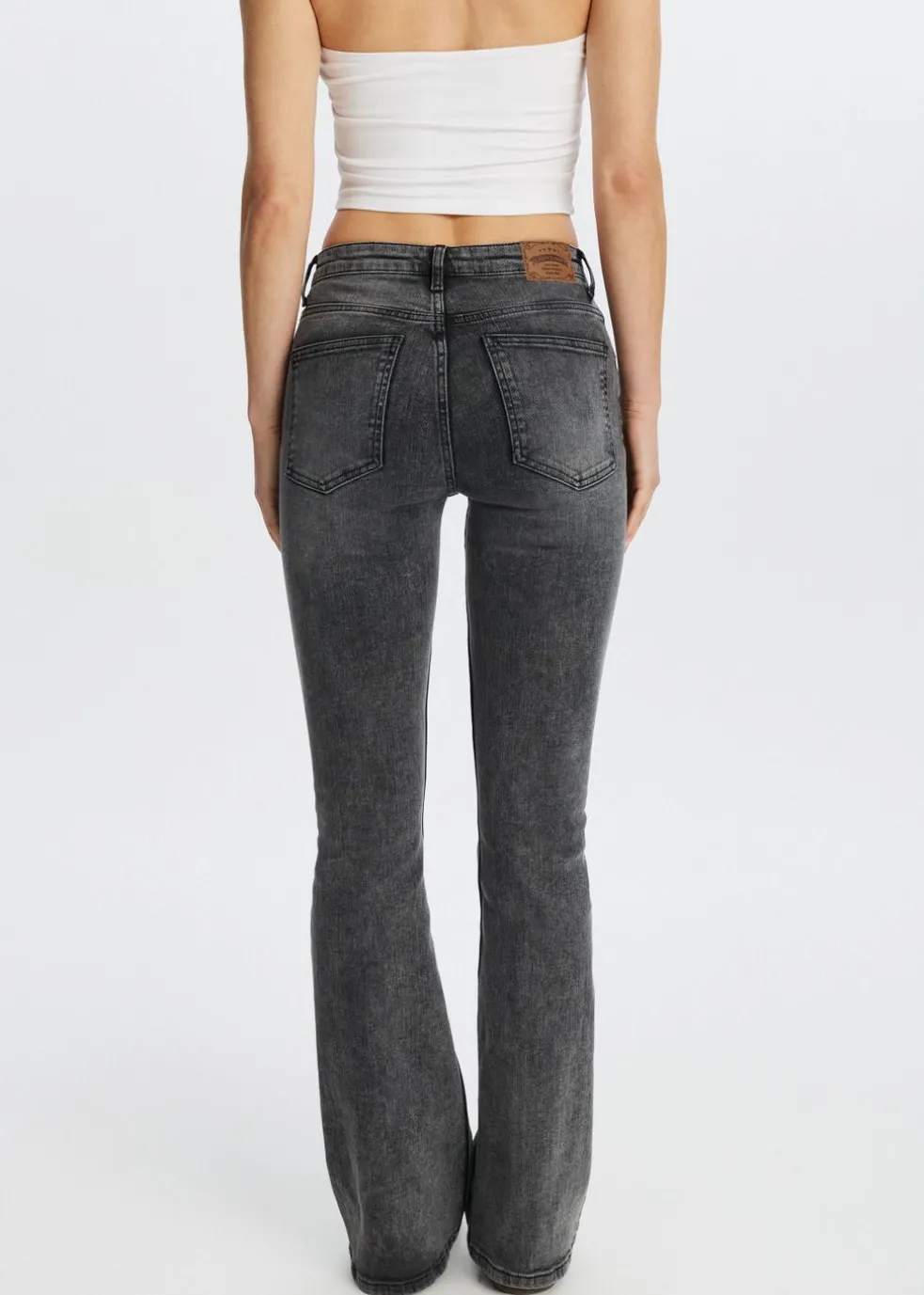 Flared jeans