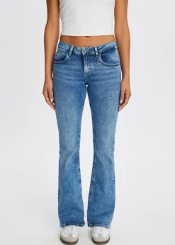 Flared jeans met sterren