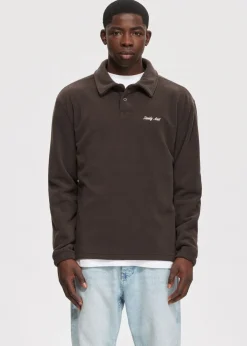 Fleece polo