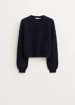 Gebreid vest lange mouwen