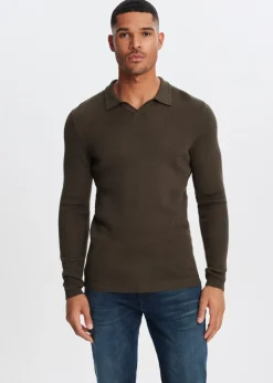Gebreide johnny polo