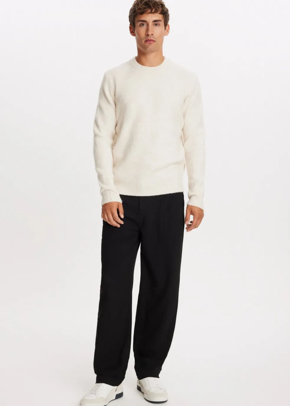 Gebreide trui pullover