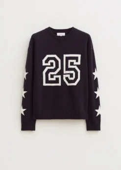 Gebreide trui varsity