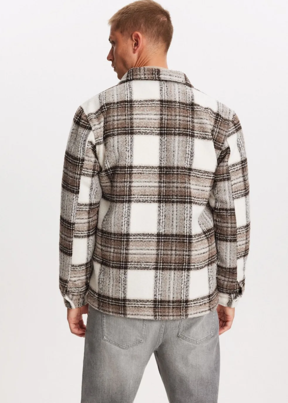 Geruit overshirt