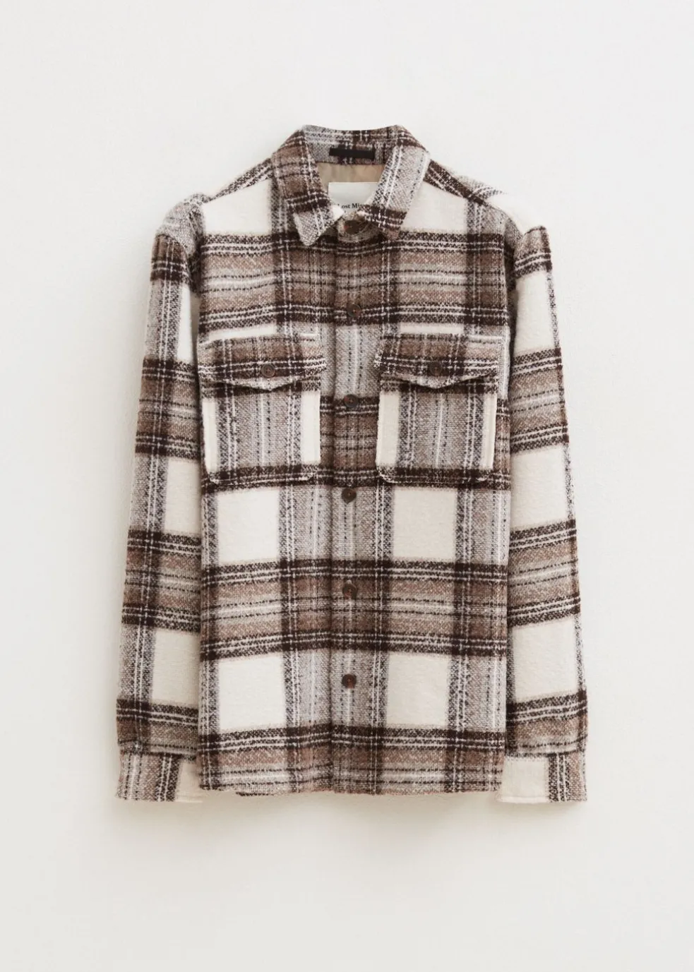 Geruit overshirt