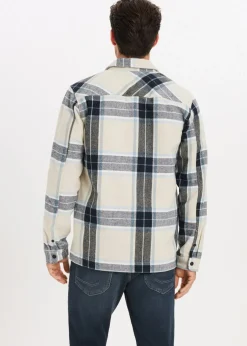 Geruit overshirt Liam