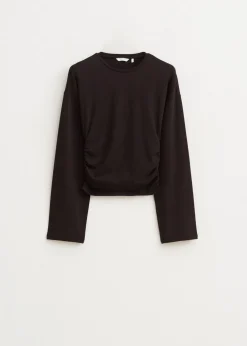Getailleerd t-shirt met lange mouwen