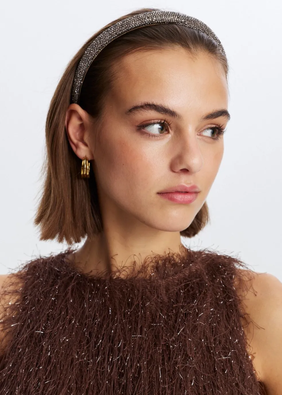 Haarband met glitter