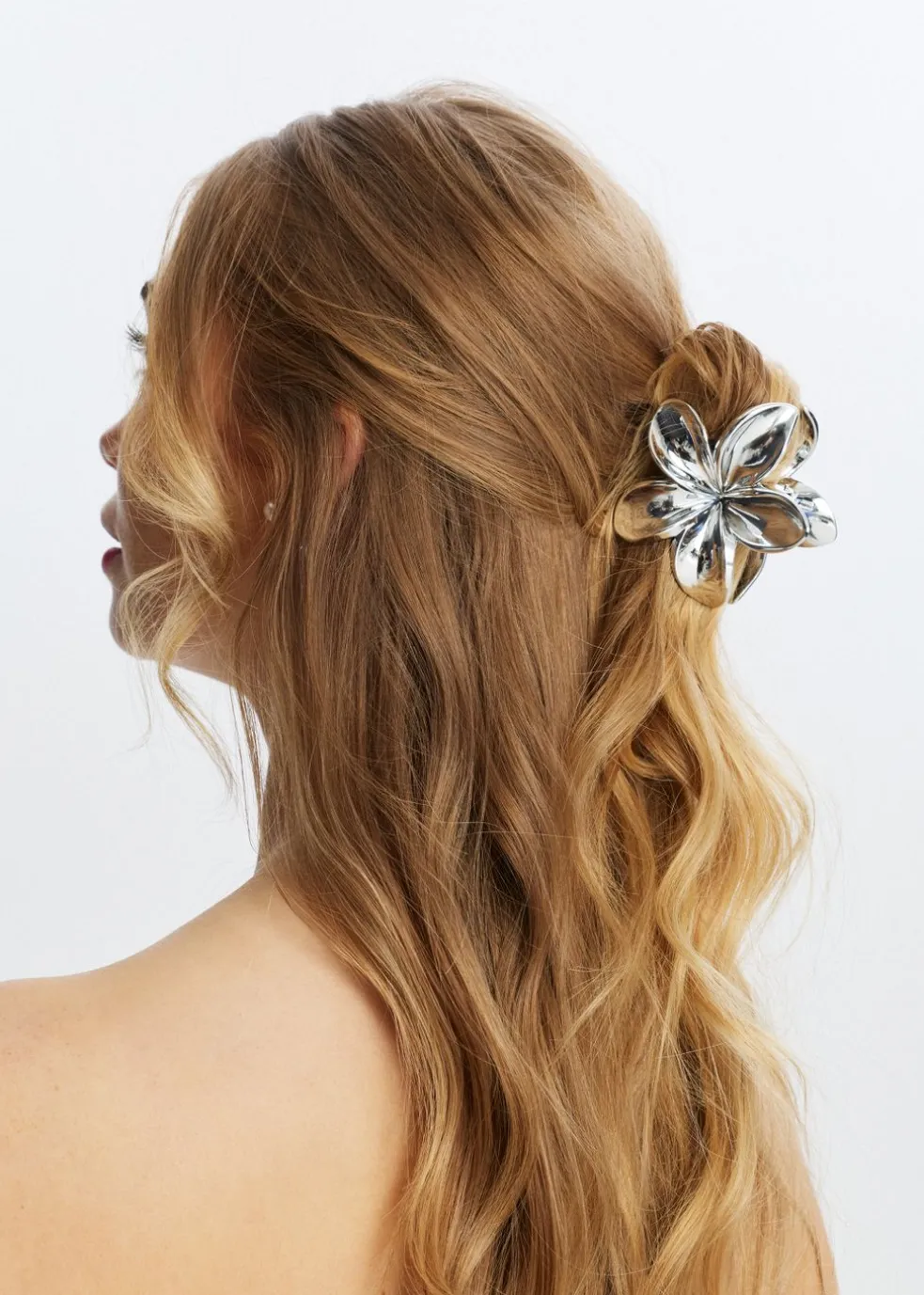 Haarclip bloem