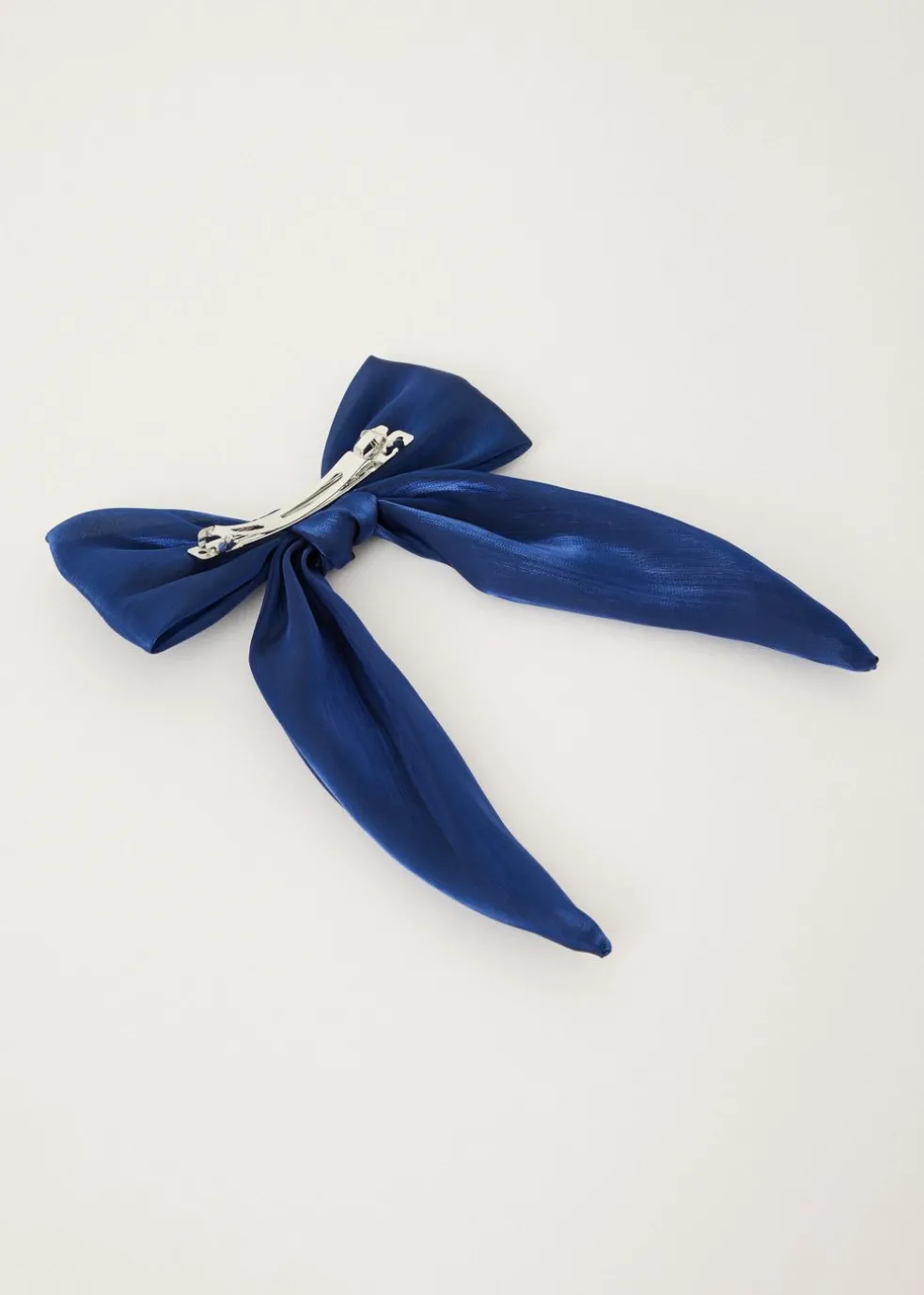Haarclip met organza strik