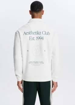 Half zip polo club