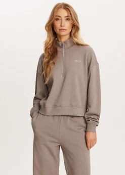 Half zip sweater