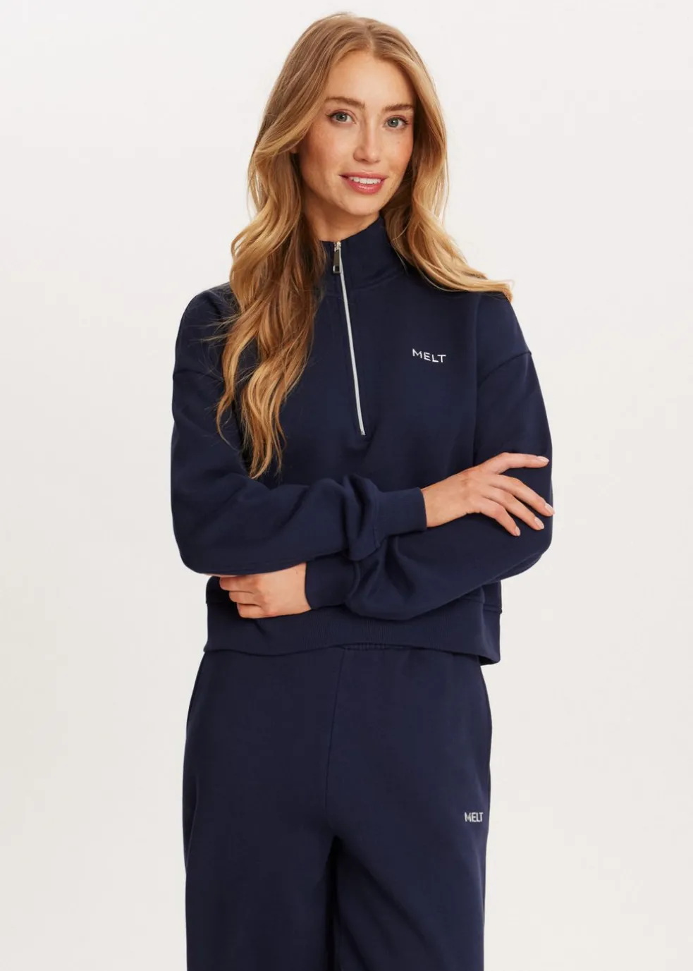 Half zip sweater