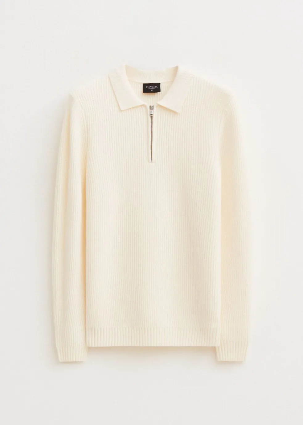 Half zip trui
