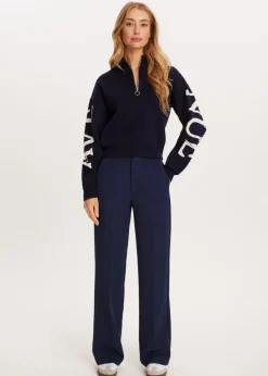 Halfzip trui