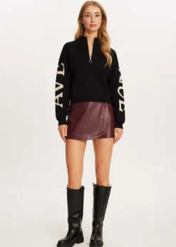 Halfzip trui