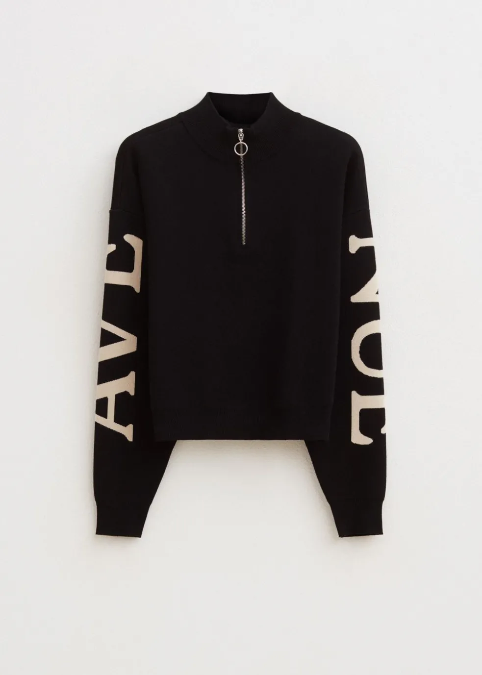 Halfzip trui