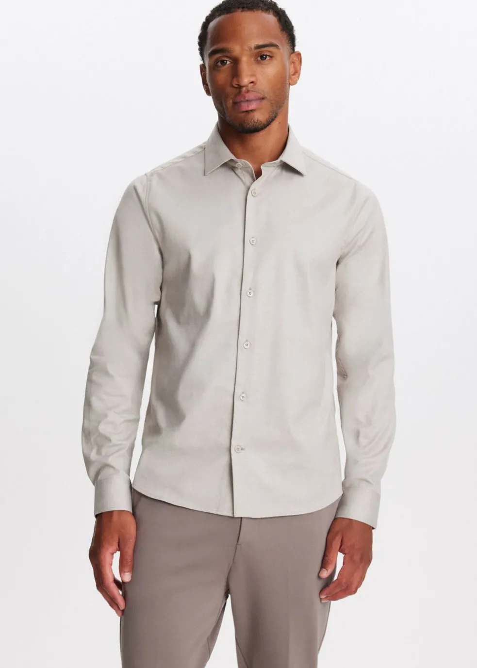 Herringbone overhemd