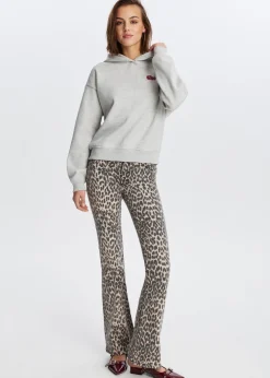 Hoodie met kersenprint