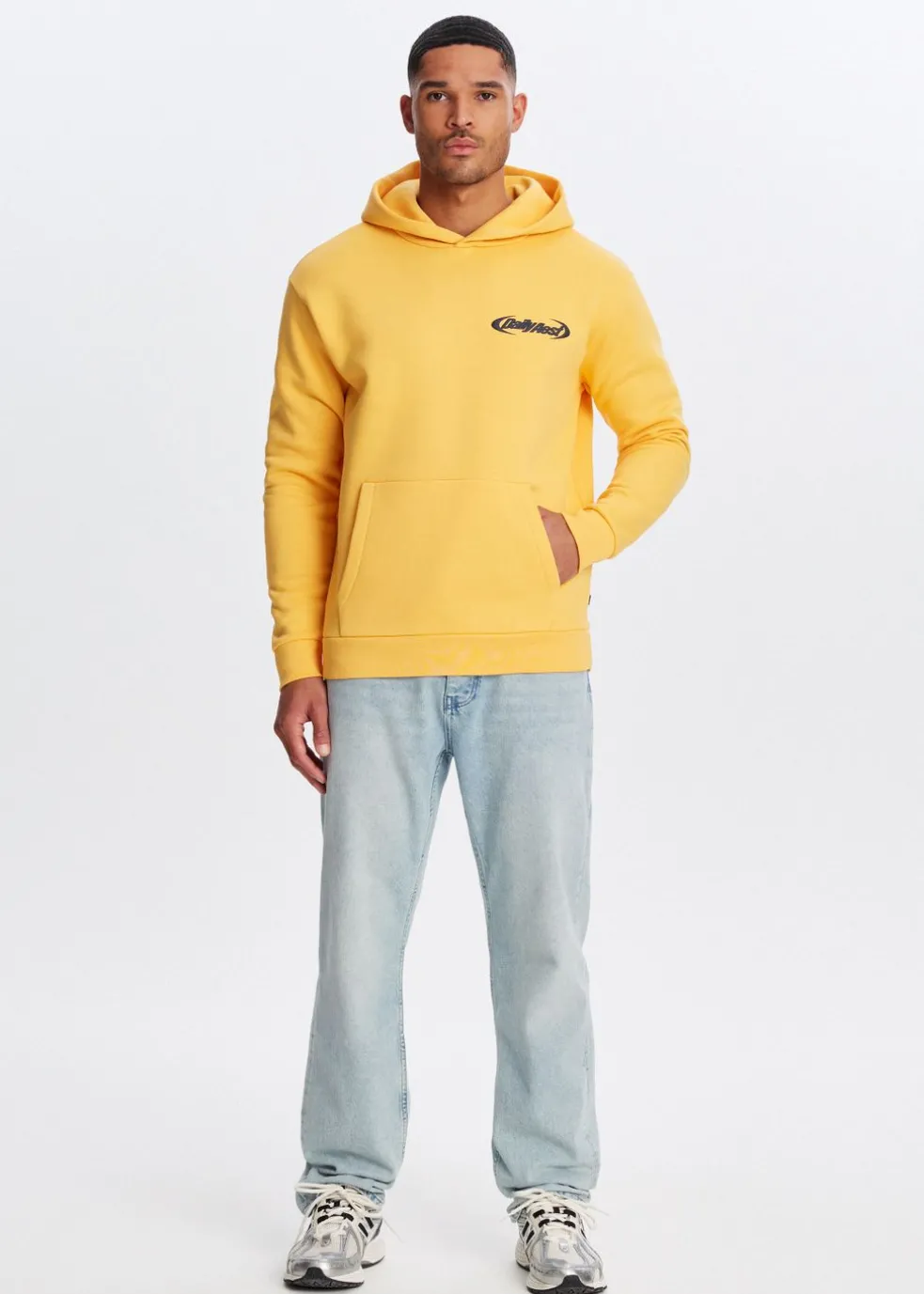 Hoodie met logo