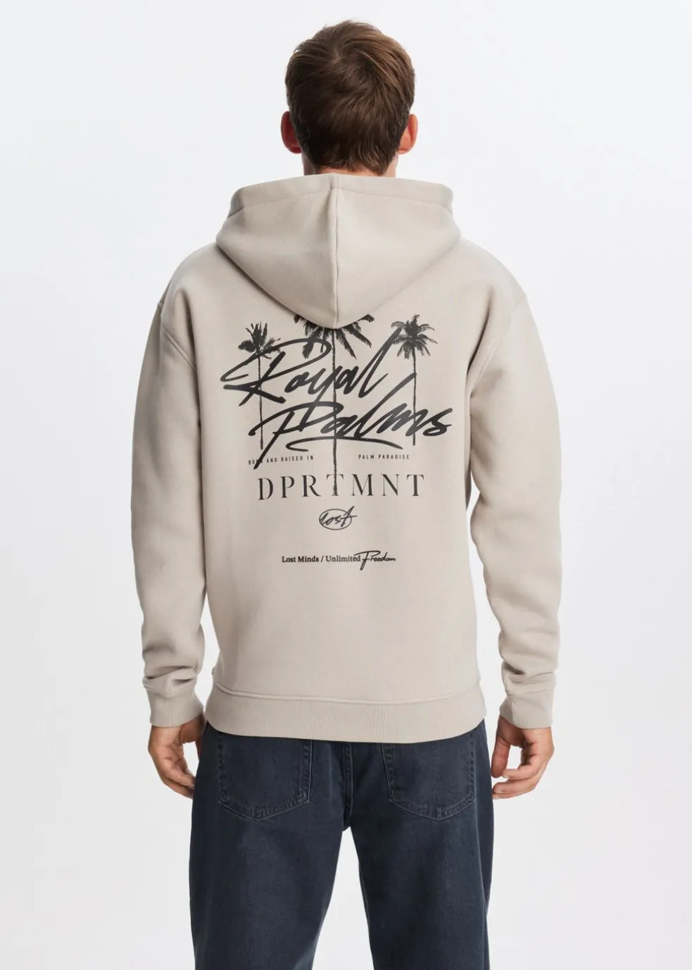 Hoodie met palmbomen