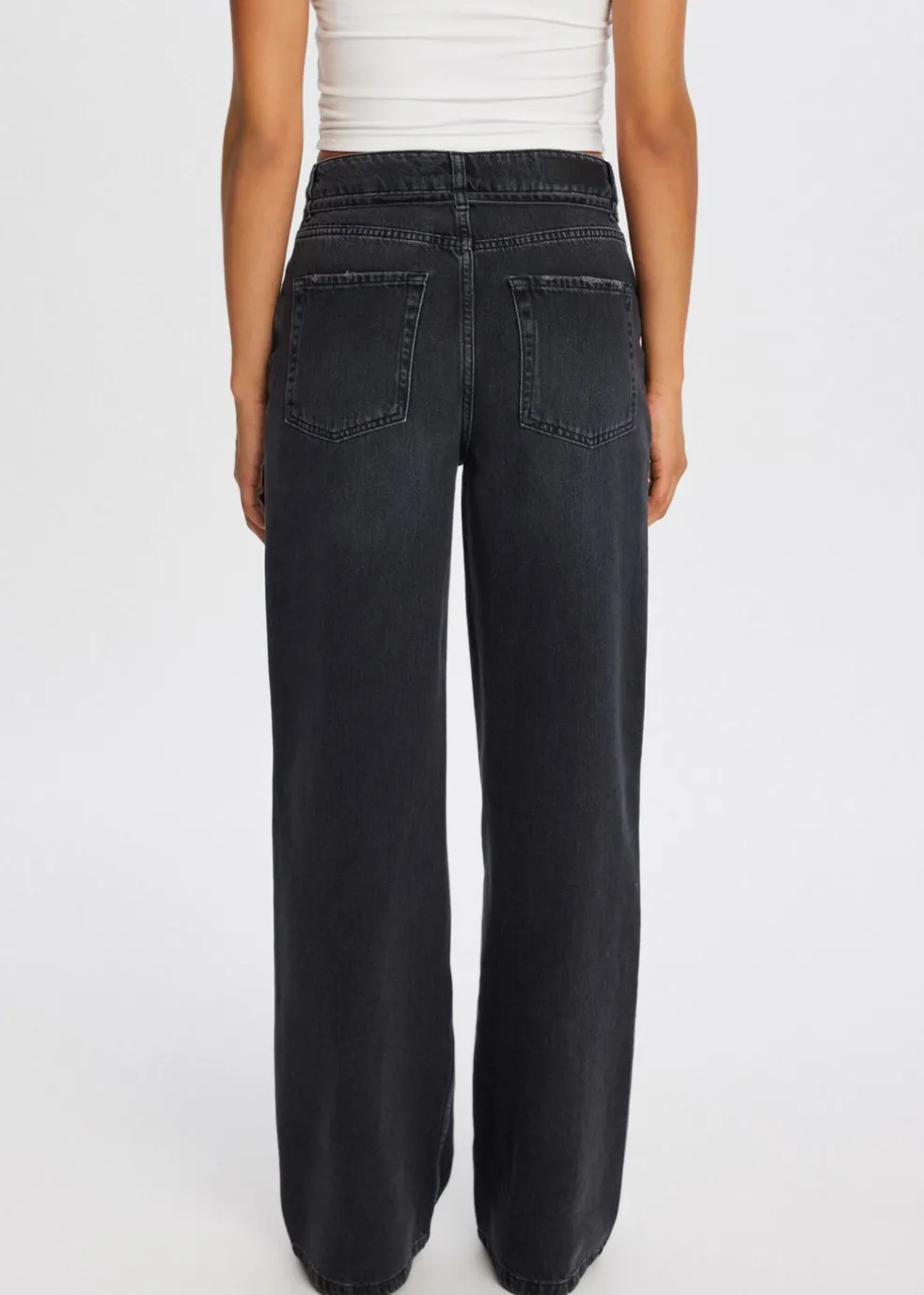 Jeans met riem