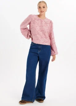 Lange mouwen top met balloon fit