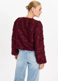 Lange mouwen top met balloon fit